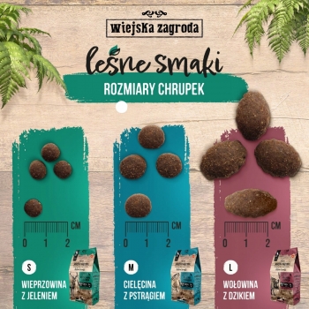 KARMA WIEJSKA ZAGRODA WIEPRZOWINA Z JELENIEM 2KG