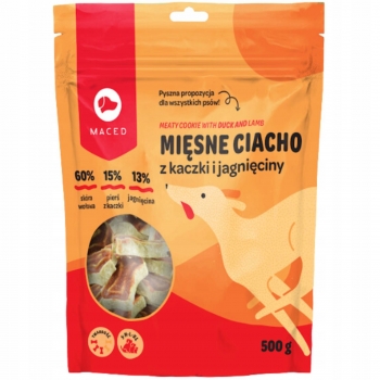 PRZYSMAK DLA PSA CIACHO Z KACZKĄ I JAGNIĘCINĄ 500G