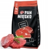 PAN MIĘSKO SUCHA KARMA WOŁOWINA Z KOZINĄ 9KG XS