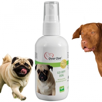 SPRAY PREPARAT ODSTRASZAJĄCY PSY GO OFF DOG 125ML OVERZOO