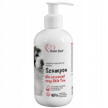 SZAMPON DLA SZCZENIĄT RASY SHIH TZU 250ML OVERZOO