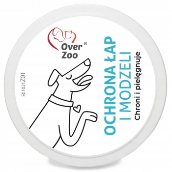 OCHRONA ŁAP I MODZELI PRZED MROZEM DLA PSÓW I KOTÓW 50G OVERZOO