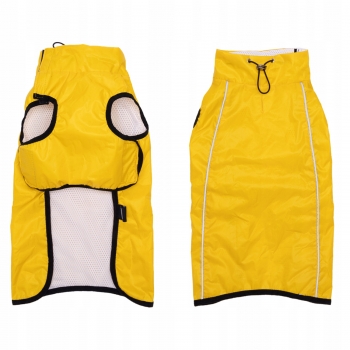 PŁASZCZ ZE STÓJKĄ UBRANKO PONCZO KURTKA PRZECIWDESZCZOWA DLA PSA 5XL 70CM