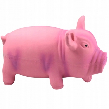 ZABAWKA GUMOWA PSA SZCZENIAKA PISZCZAŁKA GRYZAK ŚWINKA CHRUMKA ŚWINIA 15CM