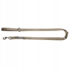 SMYCZ KHAKI PRZEPINANA TAŚMOWA DLA PSA REGULOWANA 2,5 CM 120-220 CM