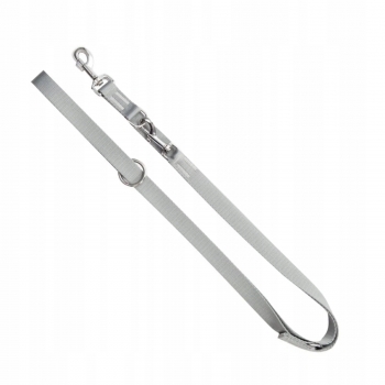 SZARA SMYCZ PSA NA SPACER PRZEPINANA TAŚMOWA REGULOWANA 1,6 CM 120-220CM