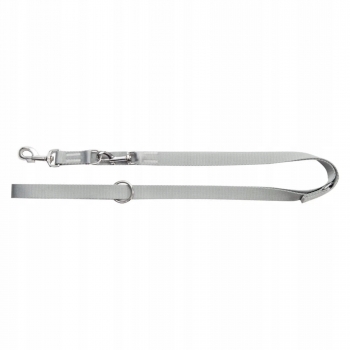 SZARA SMYCZ PSA NA SPACER PRZEPINANA TAŚMOWA REGULOWANA 1,6 CM 120-220CM