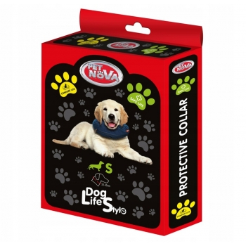KOŁNIERZ DMUCHANY OCHRONNY POOPERACYJNY MIĘKKI VET-AIRCOLLAR PSA S 18-30CM