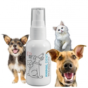 ANIMAL DENT PREPARAT DO CZYSZCZENIA ZĘBÓW DLA PSA KOTA SPRAY 50 ML