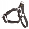SZELKI SPACEROWE CZARNE EASY WALK DLA PSA REGULOWANE TAŚMA 3CM 70-105 CM