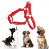 SZELKI SPACEROWE CZARNE EASY WALK DLA PSA REGULOWANE TAŚMA 2,5CM 61-90 CM