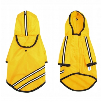 PŁASZCZ PONCHO KURTKA PRZECIWDESZCZOWA dla PSA roz. 6XL -ŻÓŁTY