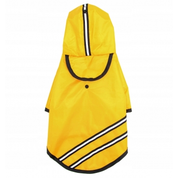 PŁASZCZ PONCHO KURTKA PRZECIWDESZCZOWA dla PSA roz. 6XL -ŻÓŁTY