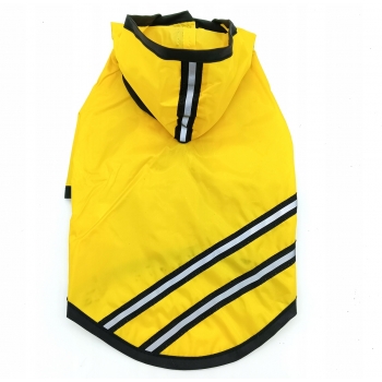 PŁASZCZ PONCHO KURTKA PRZECIWDESZCZOWA dla PSA roz. 6XL -ŻÓŁTY