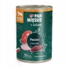 KARMA MOKRA PASZTET Z ZIOŁAMI Z KACZKĄ DLA PSA PSÓW PAN MIĘSKO 400G