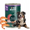KARMA MOKRA PASZTET Z ZIOŁAMI Z KREWETKAMI DLA PSA PSÓW PAN MIĘSKO 400G