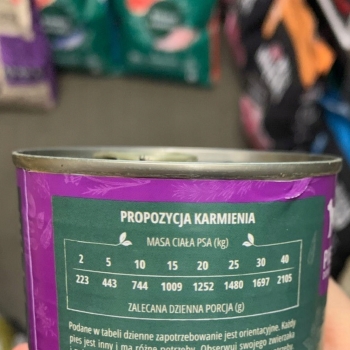 KARMA MOKRA PASZTET Z ZIOŁAMI Z KREWETKAMI DLA PSA PSÓW PAN MIĘSKO 400G