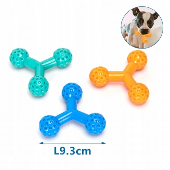 ZABAWKA GUMOWA DLA PSA SZCZENIAKA do żucia MASUJE DZIĄSŁA 9,3CM
