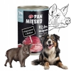 KARMA MOKRA DLA PSA PSÓW WIEPRZOWINA Z DZIKIEM PAN MIĘSKO 400G