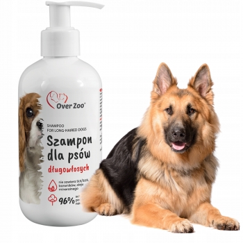 SZAMPON DLA PSÓW DŁUGOWŁOSYCH 250ML BEZ SLS OVERZOO