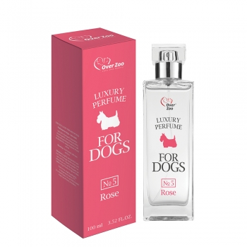 PERFUMY dla psów O ZAPACHU RÓŻY ROSE 100ML LUXURY PERFUME OVERZOO